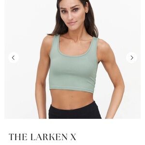 The Larken X nursing + pumping bra in Sage (M)